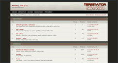 Desktop Screenshot of forum.t-scc.cz