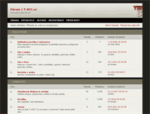 Tablet Screenshot of forum.t-scc.cz